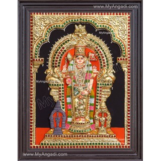 Thiruchendhur Murugar 3D Tanjore Painting