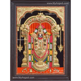 3D Balaji Tanjore Painting