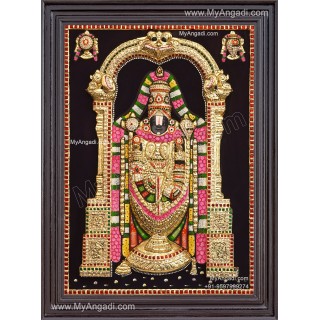 3D Balaji Tanjore Painting