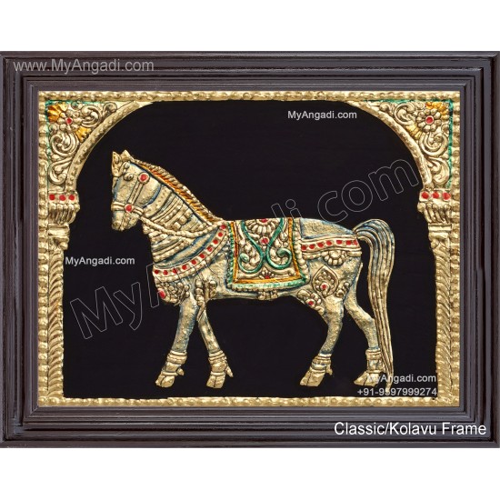 Horse Tanjore Painting