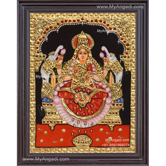 Gajalakshmi Tanjore Paintings
