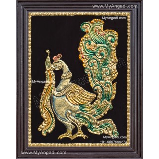 Peacock Tanjore Painting