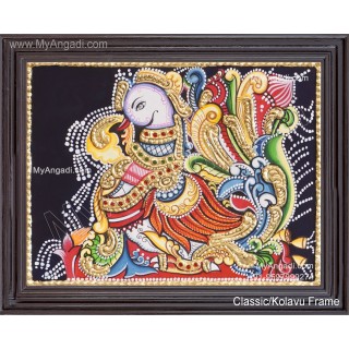 Peacock Tanjore Painting