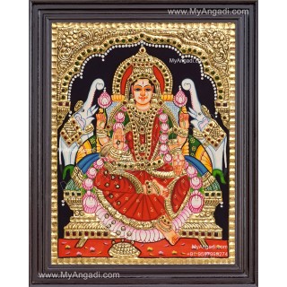 Gajalakshmi Tanjore Painting