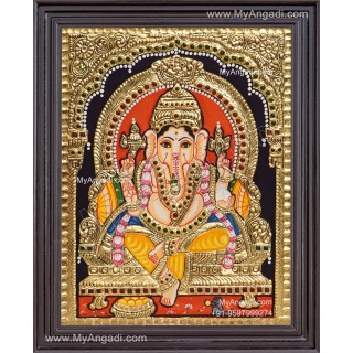 Ganesha Tanjore Painting