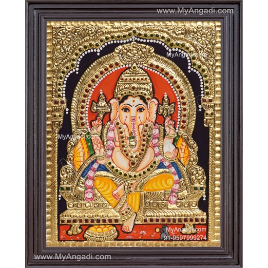 Ganesha Tanjore Painting