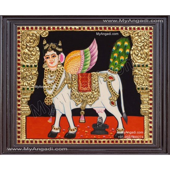 Kamadhenu Tanjore Painting