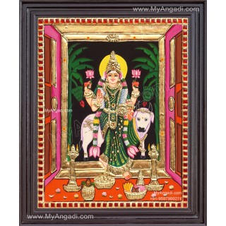 Vasthu Lakshmi Tanjore Painting