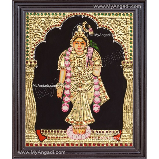 Aandal Tanjore Painting Aandal Tanjore Painting