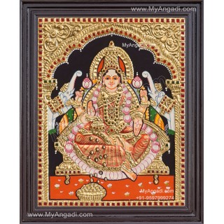 Gajalakshmi Tanjore Paintings
