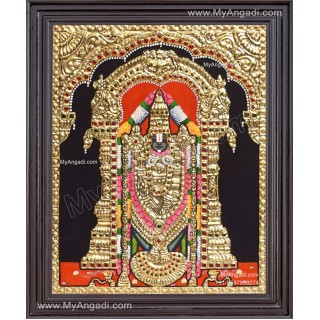 Thirupathi Venkatachalapathi Tanjore Painting