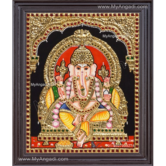 Ganesha Tanjore Painting