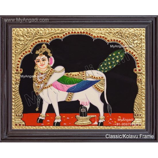 Kamadhenu Tanjore Painting