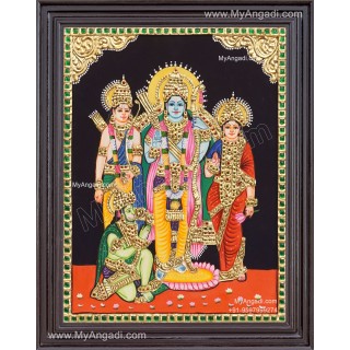 Ram Darbar Tanjore Painting