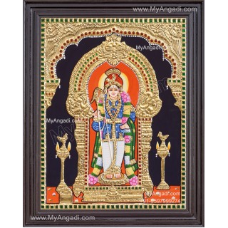 Raja Alangara Murugar Tanjore Painting
