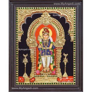 Raja Alangara Murugar Tanjore Painting