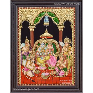 Ram Durbar Tanjore Painting