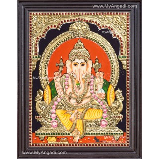 Ganesha Tanjore Paintings