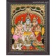 Shiva Family Tanjore Painting