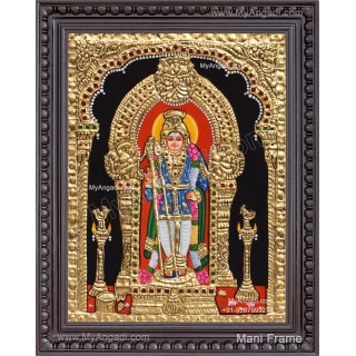 Raja Alangara Murugar Tanjore Painting