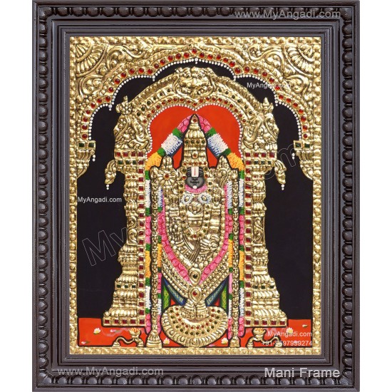 Thirupathi Venkatachalapathi Tanjore Painting Thirupathi Venkatachalapathi Tanjore Painting