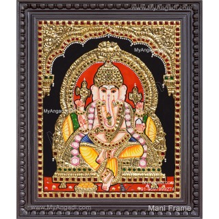Ganesha Tanjore Painting