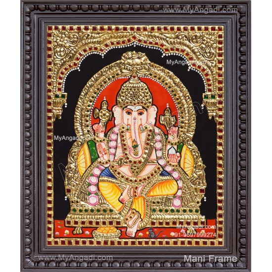 Ganesha Tanjore Painting