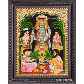 Sathya Narayanan Tanjore Painting
