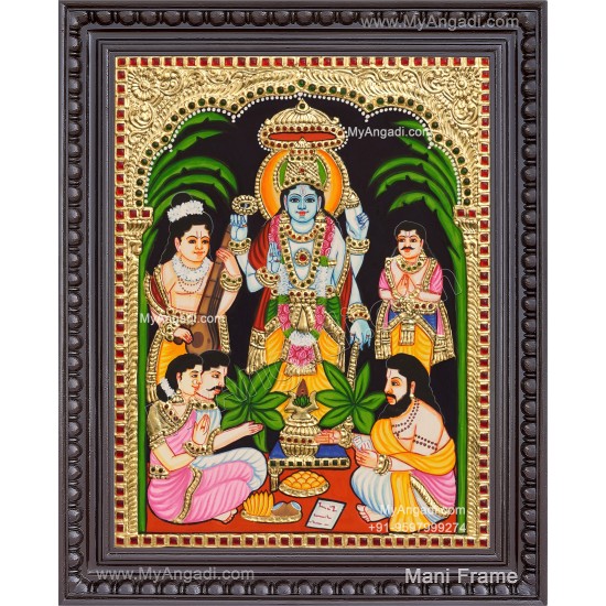 Sathya Narayanan Tanjore Painting
