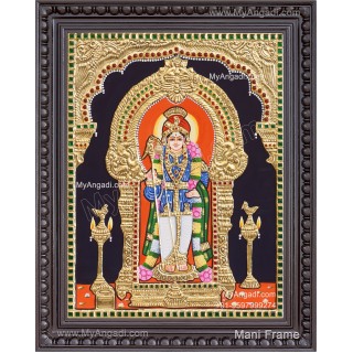 Raja Alangara Murugar Tanjore Painting