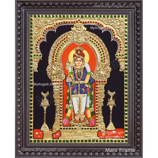 Raja Alangara Murugar Tanjore Painting