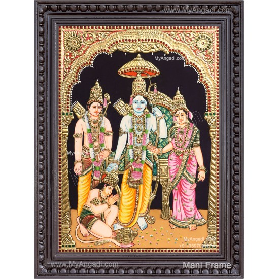 Ram Durbar Tanjore Painting Ram Durbar Tanjore Painting