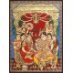 Krishna Rukmani Kalyanam Tanjore Painting
