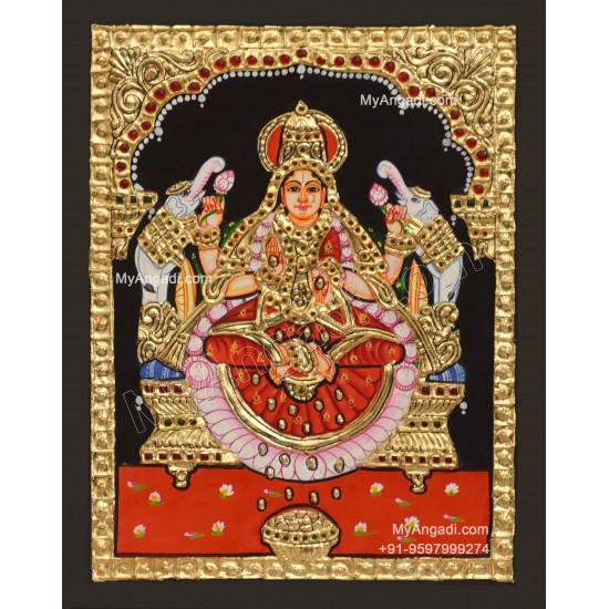 Gajalakshmi Tanjore Paintings