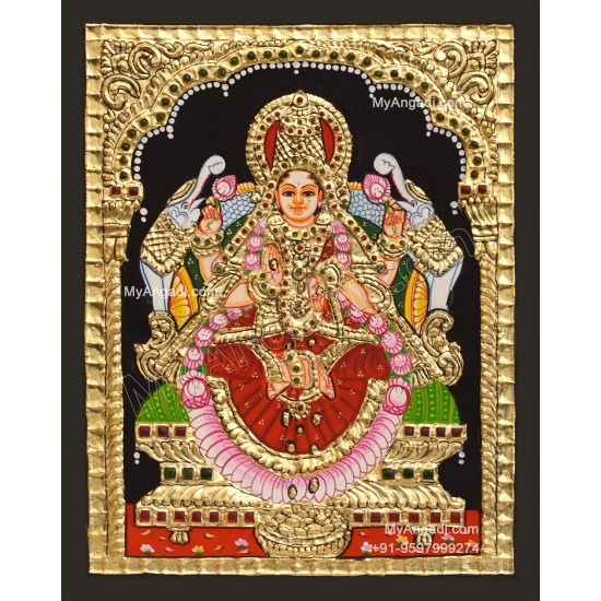 Gajalakshmi Tanjore Paintings