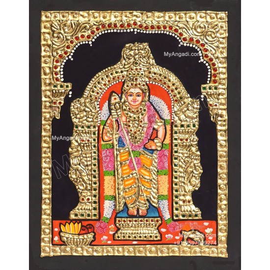 Murugar Tanjore Painting Murugar Tanjore Painting