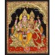 Vishnu Lakshmi Tanjore Painting