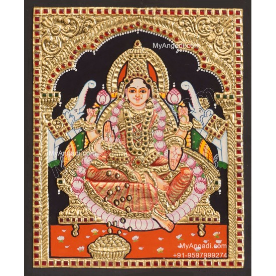Gajalakshmi Tanjore Paintings Gajalakshmi Tanjore Paintings