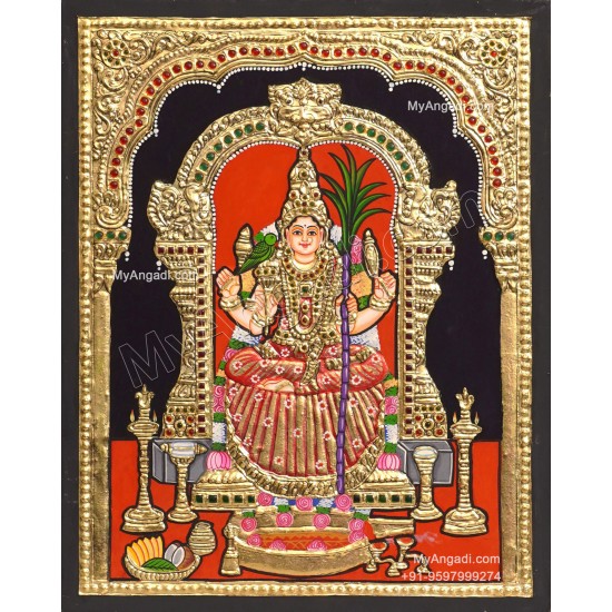 Kamatchi Tanjore Painting Kamatchi Tanjore Painting