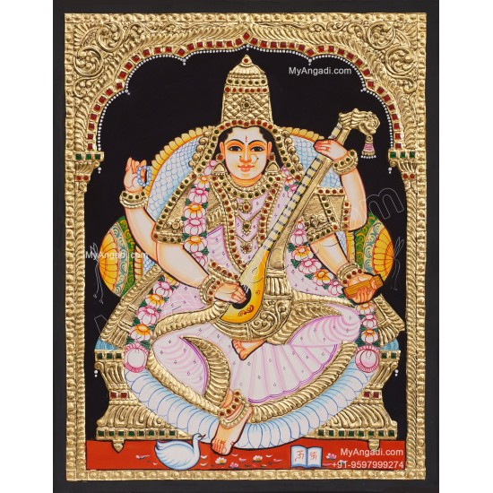 Saraswathi Tanjore Paintings Saraswathi Tanjore Paintings