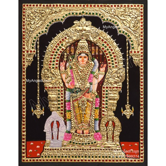 Tiruchendur Murugar Tanjore Painting