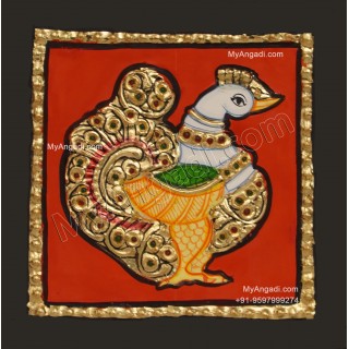 Swan Tanjore Painting