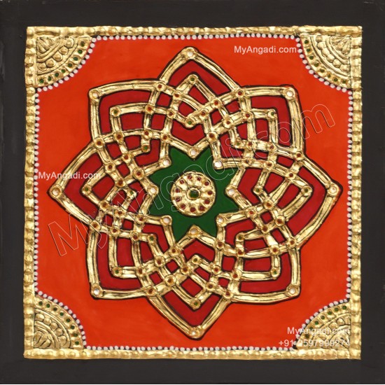 Aiswarya Kolam Tanjore Painting Aiswarya Kolam Tanjore Painting
