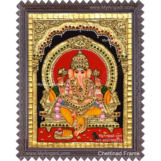 Ganesh  Tanjore Paintings