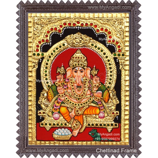 Vinayagar Tanjore Painting 