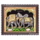 Airavateshwarar Bull  Elephant Tanjore Painting
