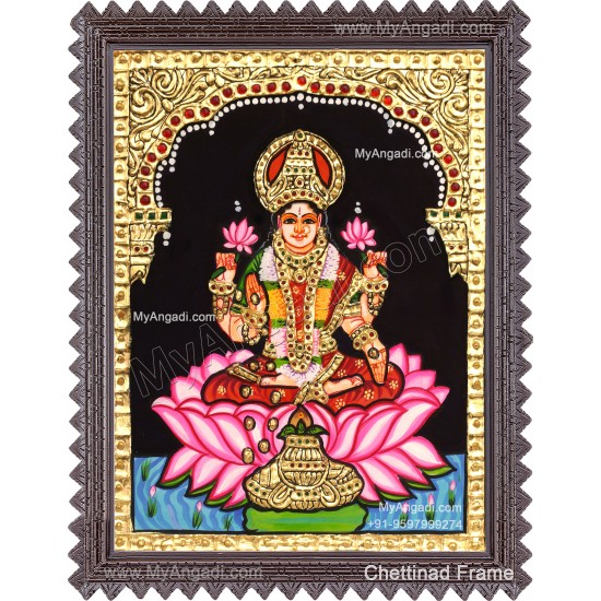 Mahalakshmi Tanjore Painting