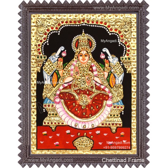 Lakshmi Devi Tanjore Paintings