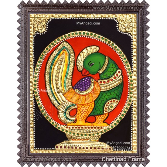 Peacock Tanjore Painting