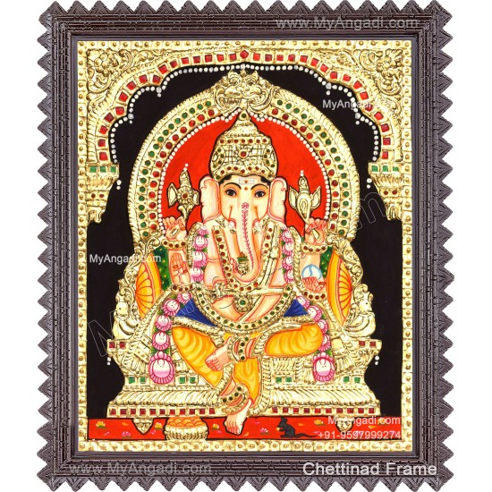 Vinayagar Tanjore Painting 